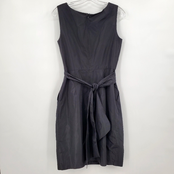 Alex Evenings Black Beaded Waist Formal / Cocktail Dress - Picture 5 of 10